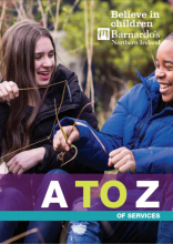 Front cover of Northern Ireland 'A to Z of Services' 